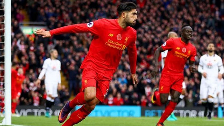 Αγγλία: Μόνη πρώτη η Λίβερπουλ, 6-1 τη Γουότφορντ