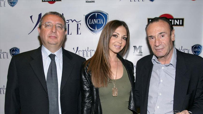 Ο Ενρίκο Ατανάσιο, διευθύνων σύμβουλος της Fiat Group Automobiles Hellas, η Αλεξάνδρα Σταθοκωστοπούλου και ο Νίκος Αγγλούπας, από τη Linea Imports