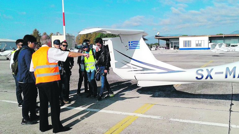 Ουαλοί πιλότοι εκπαιδεύονται στην Καβάλα