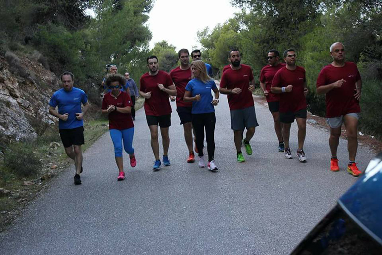 Το BMW Team τρέχει...