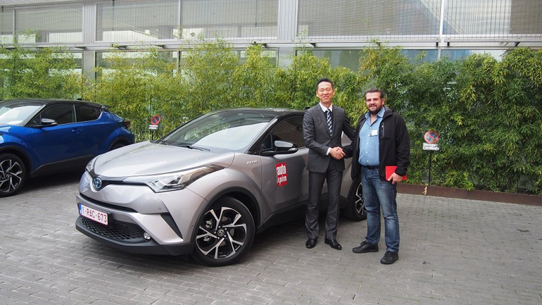 Ο Παντελής Πατέλος είναι από τους πρώτους δημοσιογράφους που έζησαν με το Toyota CH-R
