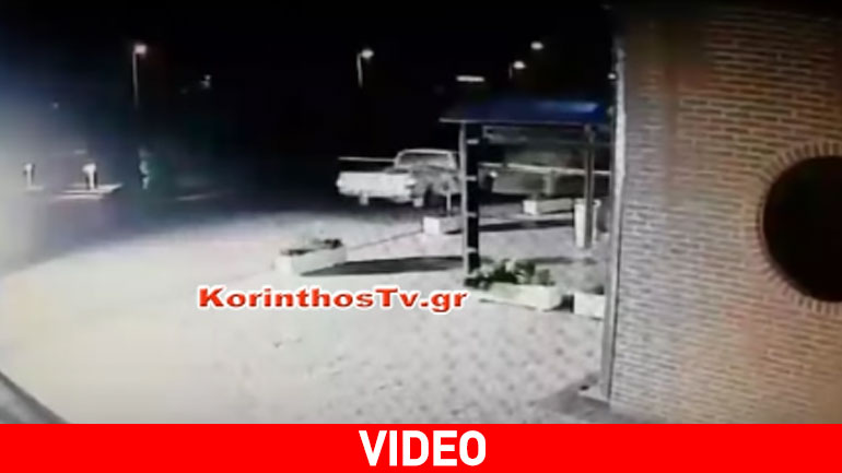 Εισέβαλαν με αγροτικό σε κατάστημα και έκλεψαν την ταμειακή!