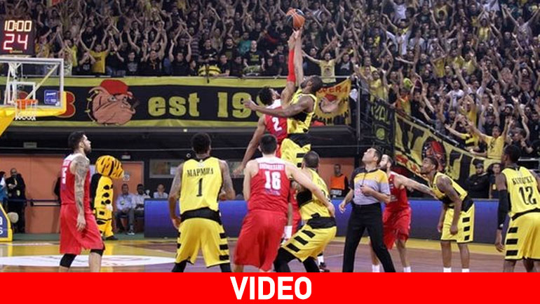 Mπάσκετ: Η παρακάμερα του Άρης-Ολυμπιακός