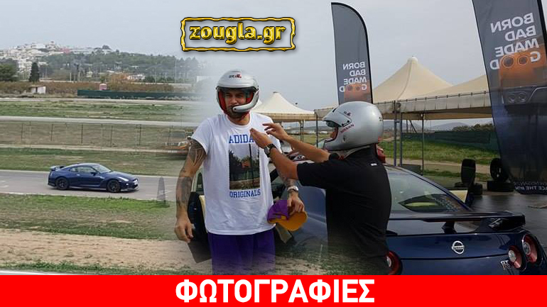 Ο Γιώργος Πρίντεζης λιώνει… στα Μέγαρα με το καινούργιο GT-R των 570 ίππων