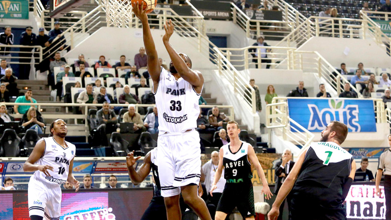 Ήττα για τον ΠΑΟΚ, 67-61 τη Βιλερμπάν