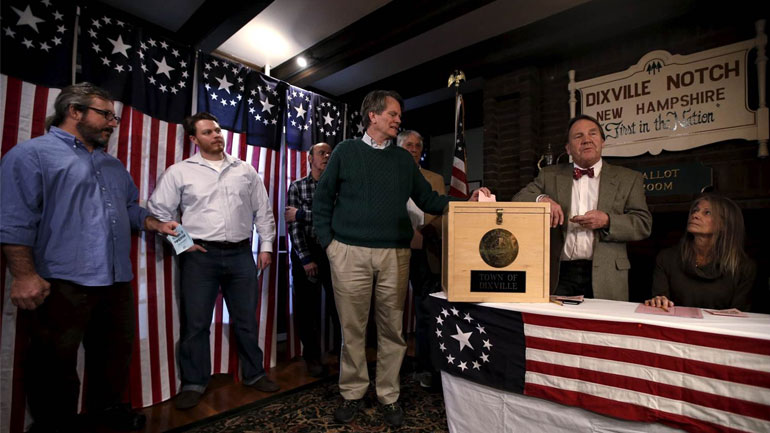 ΗΠΑ: Αμέσως μετά τα μεσάνυχτα ψήφισαν οι πρώτοι πολίτες