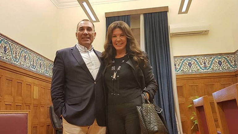 Η Βάνα Μπάρμπα στη Βουλή