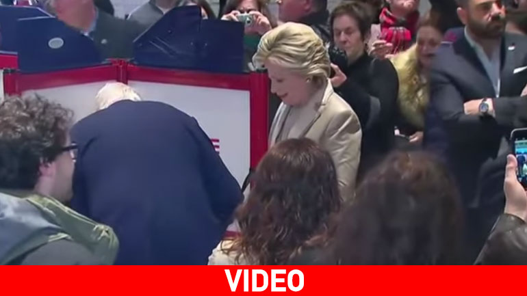 Ψήφισε η Χίλαρι Κλίντον Ψήφισε η Χίλαρι Κλίντον