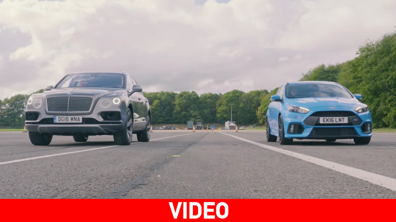 Bentley Bentayga εναντίον Ford Focus RS