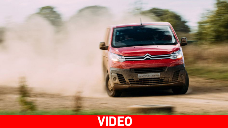 To Citroen Jympy στα χέρια ενός οδηγού αγώνων