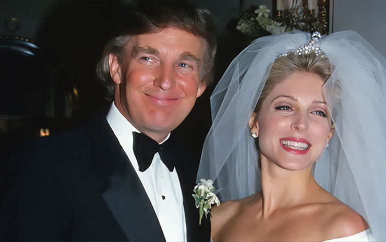 Ο δεύτερος γάμος με την ηθοποιό, Μάρλα Μέιπλς