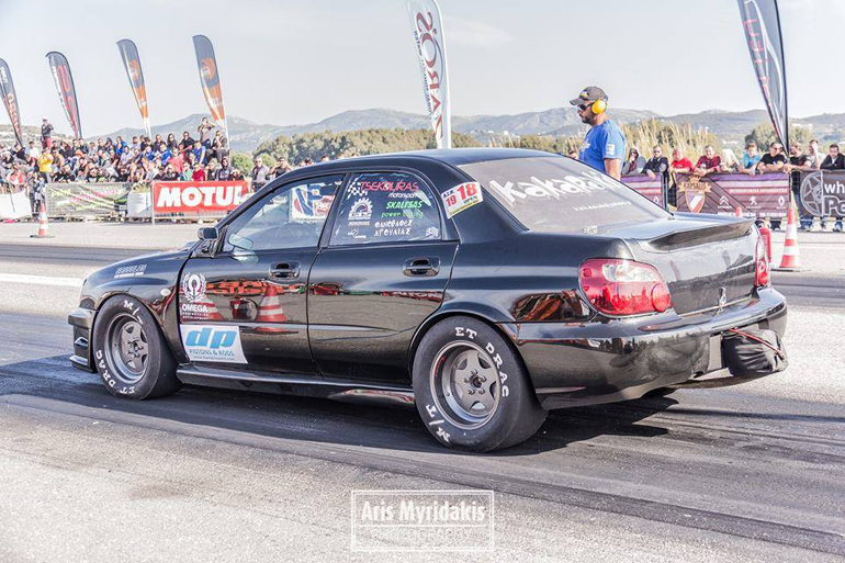 Το πιο γρήγορο Subaru στην Ελλάδα τρέχει σε αγώνες Dragster...