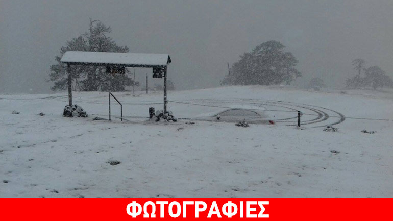 Ντύθηκε στα λευκά το χιονοδρομικό της Βασιλίτσας