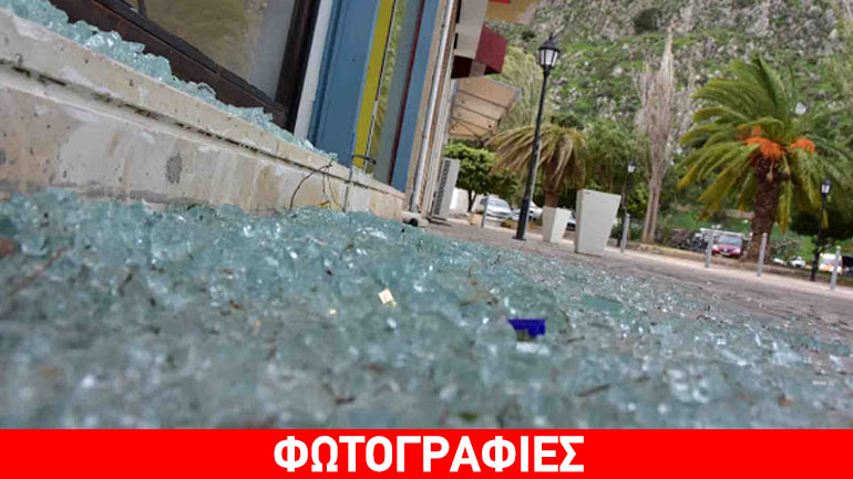 Δυνατός αέρας προκάλεσε ζημιές στο Ναύπλιο