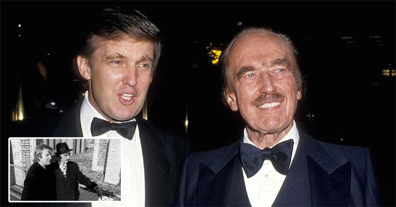 Με τον πατέρα του, Φρεντ