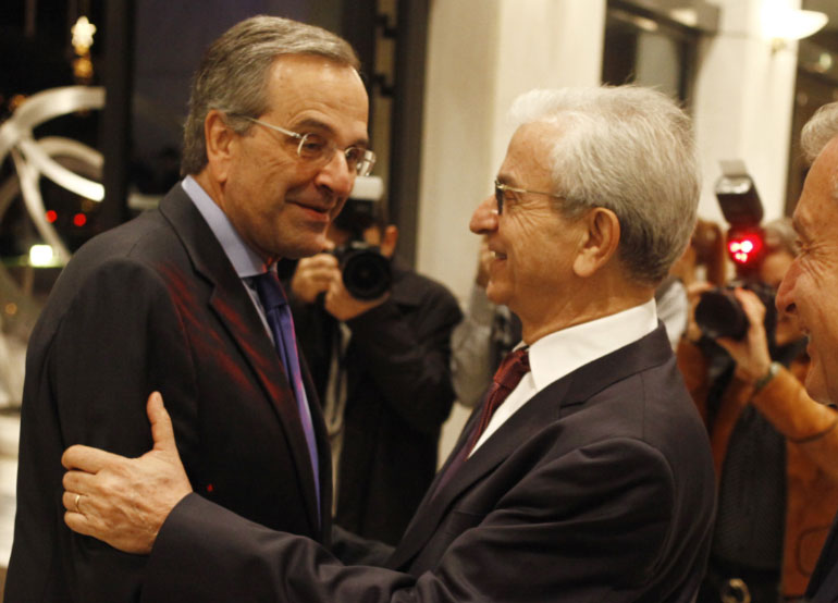 Ο Σαμαράς στο Μέγαρο Μουσικής