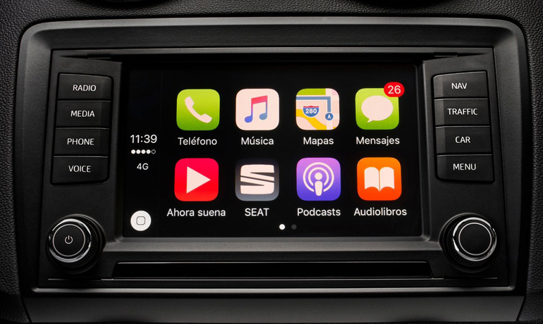 Μέσως της οθόνης ελέγχονται όλες οι λειτουργίες και οι εφαρμογές