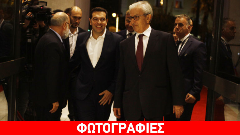 Τσίπρας, Παυλόπουλος κ.ά. στο Μέγαρο για τους εφοπλιστές