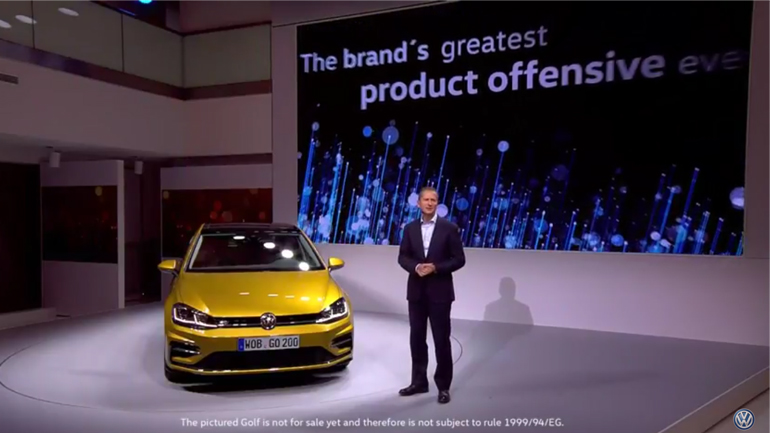 Η παρουσίαση του νέου VW Golf