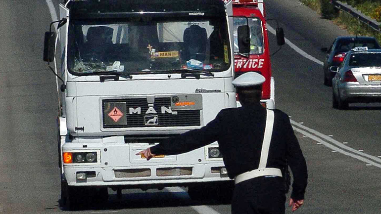Θεσσαλονίκη: Πρόστιμα σε οδηγούς φορτηγών για παραβίαση του ορίου ταχύτητας