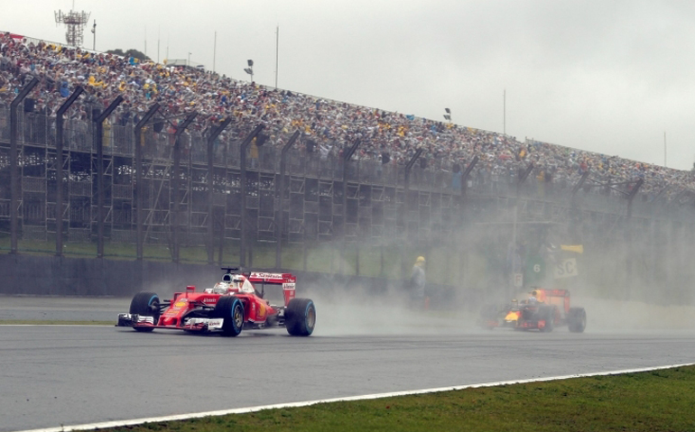 H Ferrari του Vettel τερμάτισε στην 5η θέση...