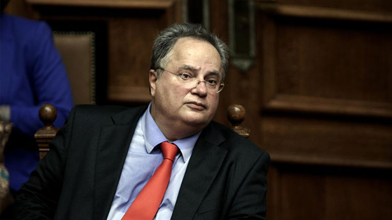 Στις Βρυξέλλες ο Κοτζιάς για την έκτακτη συνάντηση των 28 υπουργών Εξωτερικών