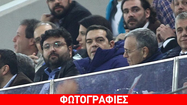 Στο «Γ. Καραϊσκάκης» ο Αλέξης Τσίπρας