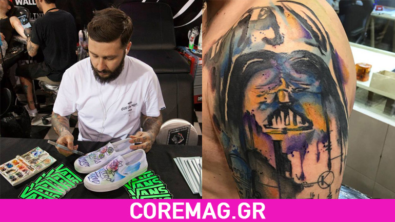 Ο Κυριάκος Μπαλάσκας ένας από τους καλύτερους tattoo artists μιλάει αποκλειστικά στο Core