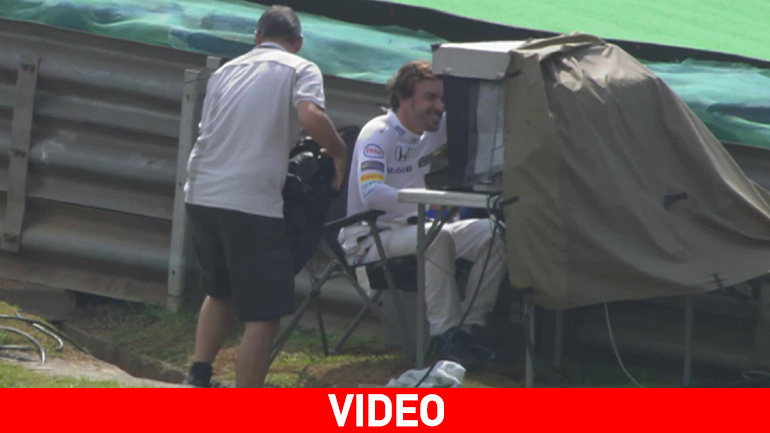 Το σόου του Alonso στη Βραζιλία