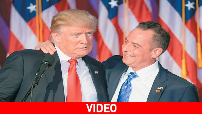 Ο Ελληνικής καταγωγής Ρέινς Πρίμπους νέος προσωπάρχης στο Λευκό Οίκο