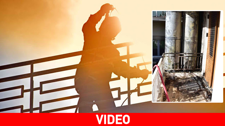 Το φουγάρo «λαμπάδιασε» και άναψε… φωτιές!