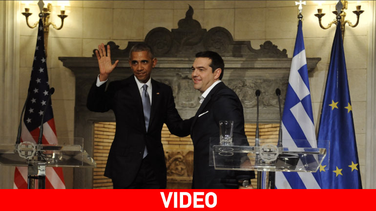 Ο Ομπάμα μίλησε ελληνικά και ο Τσίπρας… αμερικανικά! Ο Ομπάμα μίλησε ελληνικά και ο Τσίπρας… αμερικανικά!