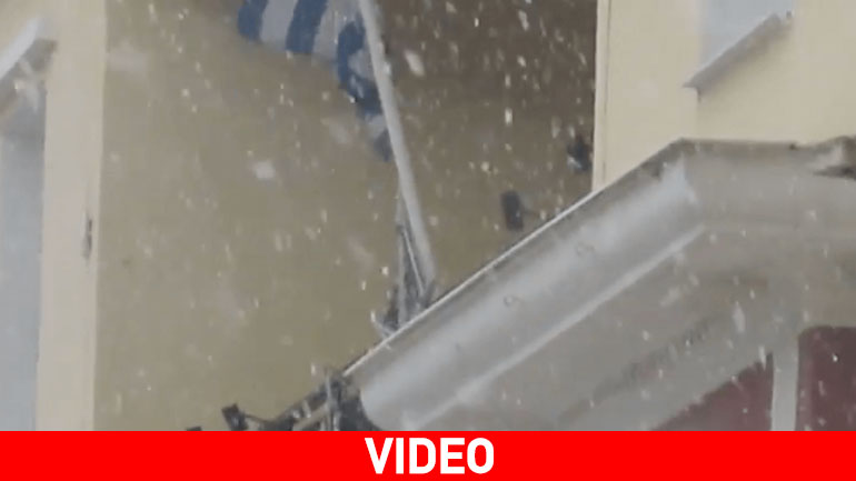 Χιόνι στην Κοζάνη