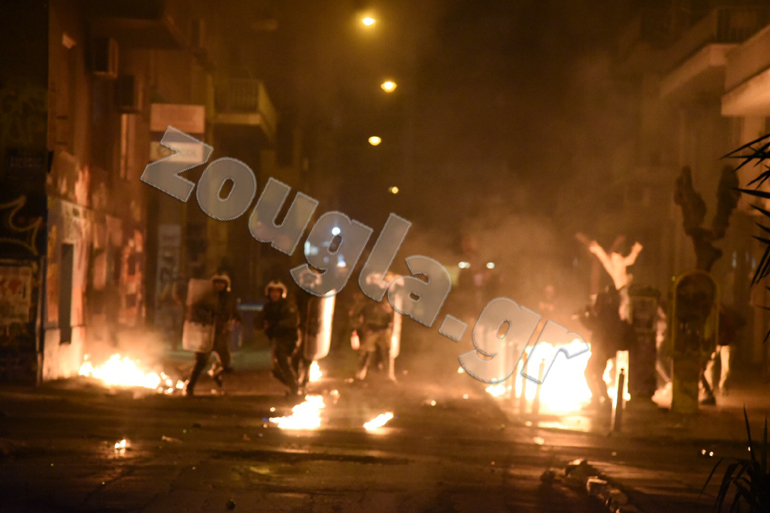 Πεδίο μάχης το κέντρο της Αθήνας