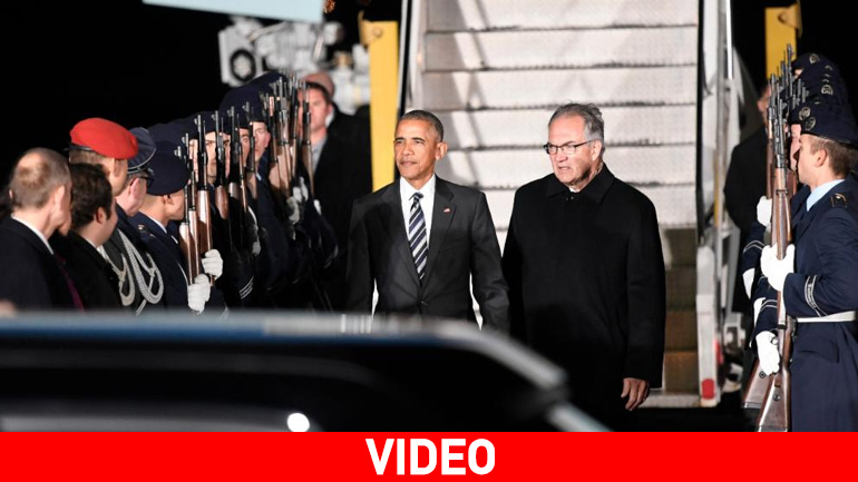 Οι πρώτες συναντήσεις Ομπάμα στη Γερμανία και το δείπνο με την Μέρκελ