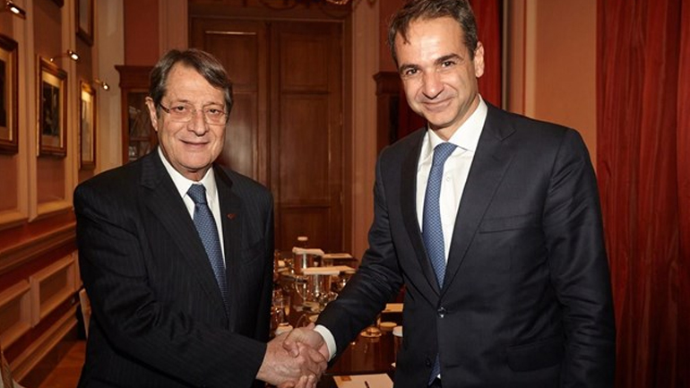 Συνάντηση Κυρ. Μητσοτάκη – Ν. Αναστασιάδη για το Κυπριακό