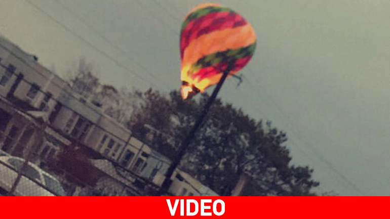 Ανώμαλη προσγείωση για αερόστατο στην Πενσιλβάνια