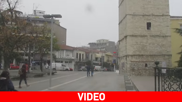 Έπεσαν τα πρώτα χιόνια στην Κοζάνη