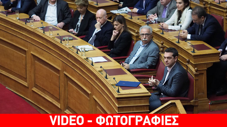 Τσίπρας στη Βουλή: Κρατούμε το νήμα της εξέγερσης και δημιουργούμε τη νέα Ελλάδα