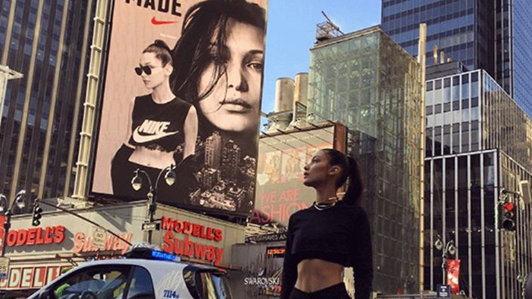 Το νέο πρόσωπο της Nike η Bella Hadid