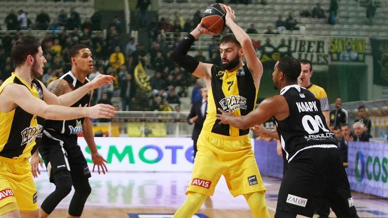 Προχωρά ακάθεκτη η ΑΕΚ, 76-60 τον Προμηθέα