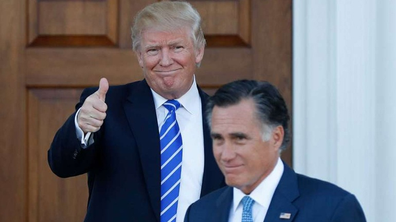 ΗΠΑ: Ο Τραμπ συναντήθηκε με τον Μιτ Ρόμνεϊ