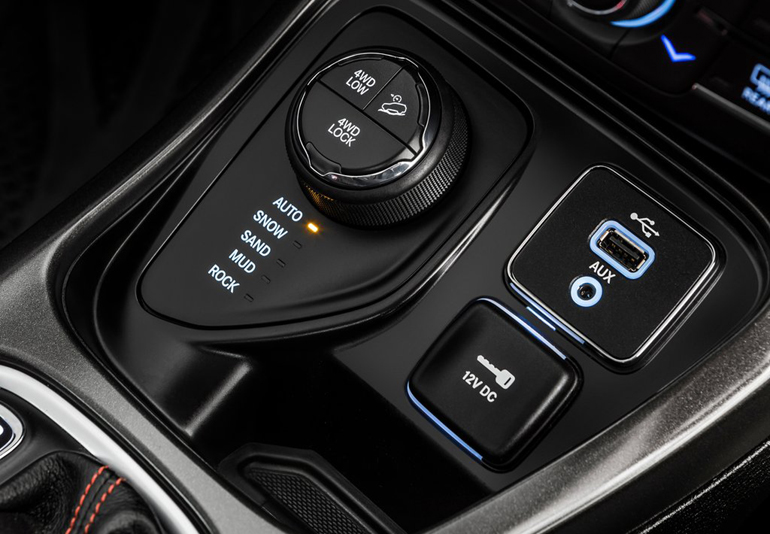 Όλα πλέον (που έχουν να κάνουν με 4x4) γίνονται με περιστροφικούς διακόπτες και κουμπάκια...