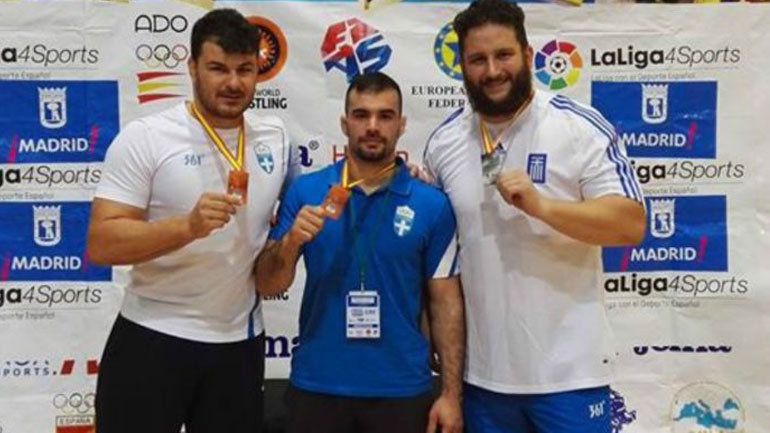 Πάλη: Πέντε μετάλλια για την Ελλάδα στους Μεσογειακούς