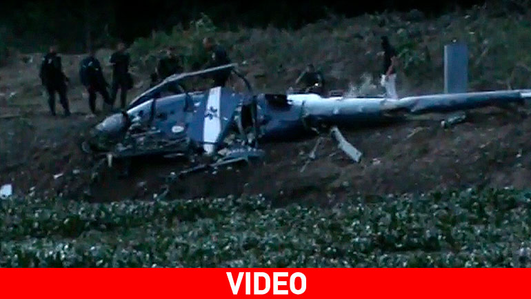 Συμμορίες κατέρριψαν αστυνομικό ελικόπτερο στο Ρίο