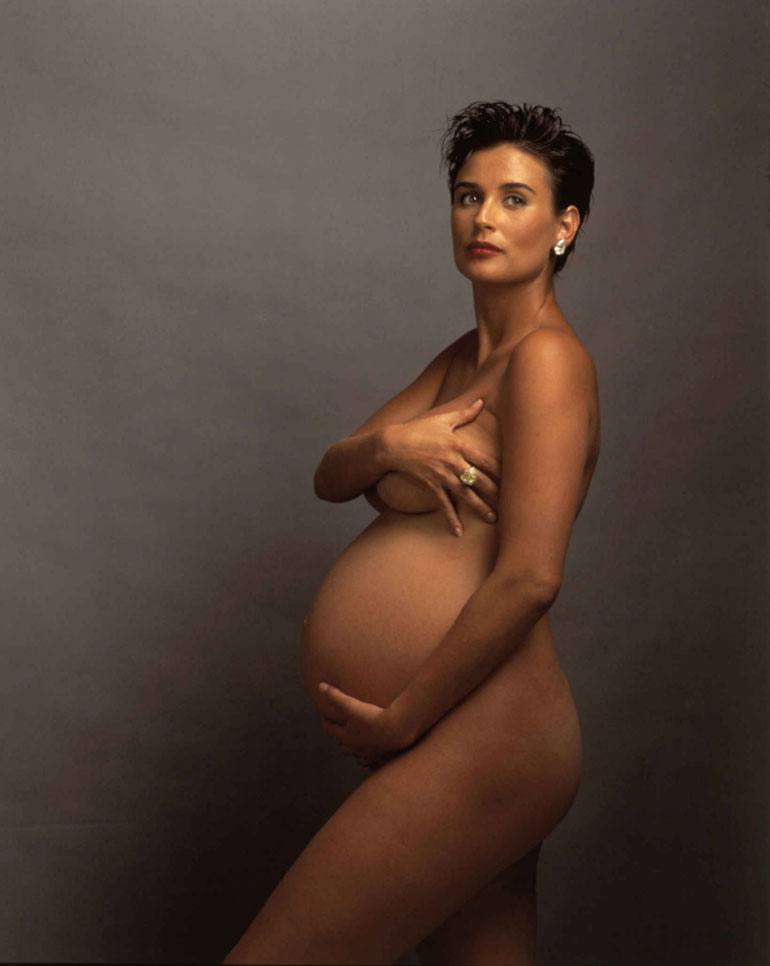 Η εγκυμονούσα Demi Moore (1991)