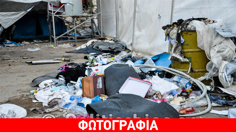 Πολίτης Χίου: Υγειονομική “βόμβα” ο καταυλισμός προσφύγων στη Σούδα