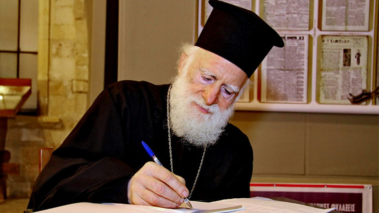Καλά στην υγεία του ο αρχιεπίσκοπος Κρήτης