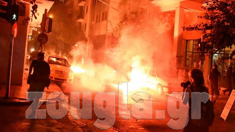 Ανάληψη ευθύνης για την επίθεση με μολότοφ στο Α.Τ. Εξαρχείων