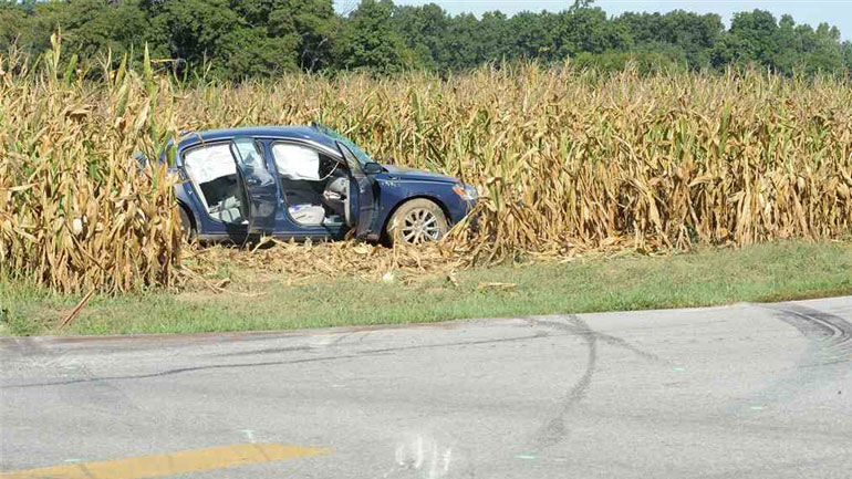 Λήμνος: Το Ι.Χ. κατέληξε στο… χωράφι